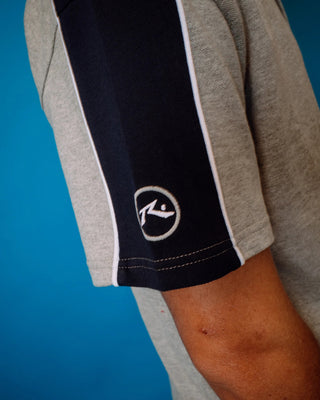 Rusty Straight Shooter Short Sleeve Polo - Grey Marle