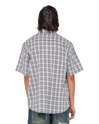 Rusty Worldwide Curved Hem Short Sleeve Shirt - White 2