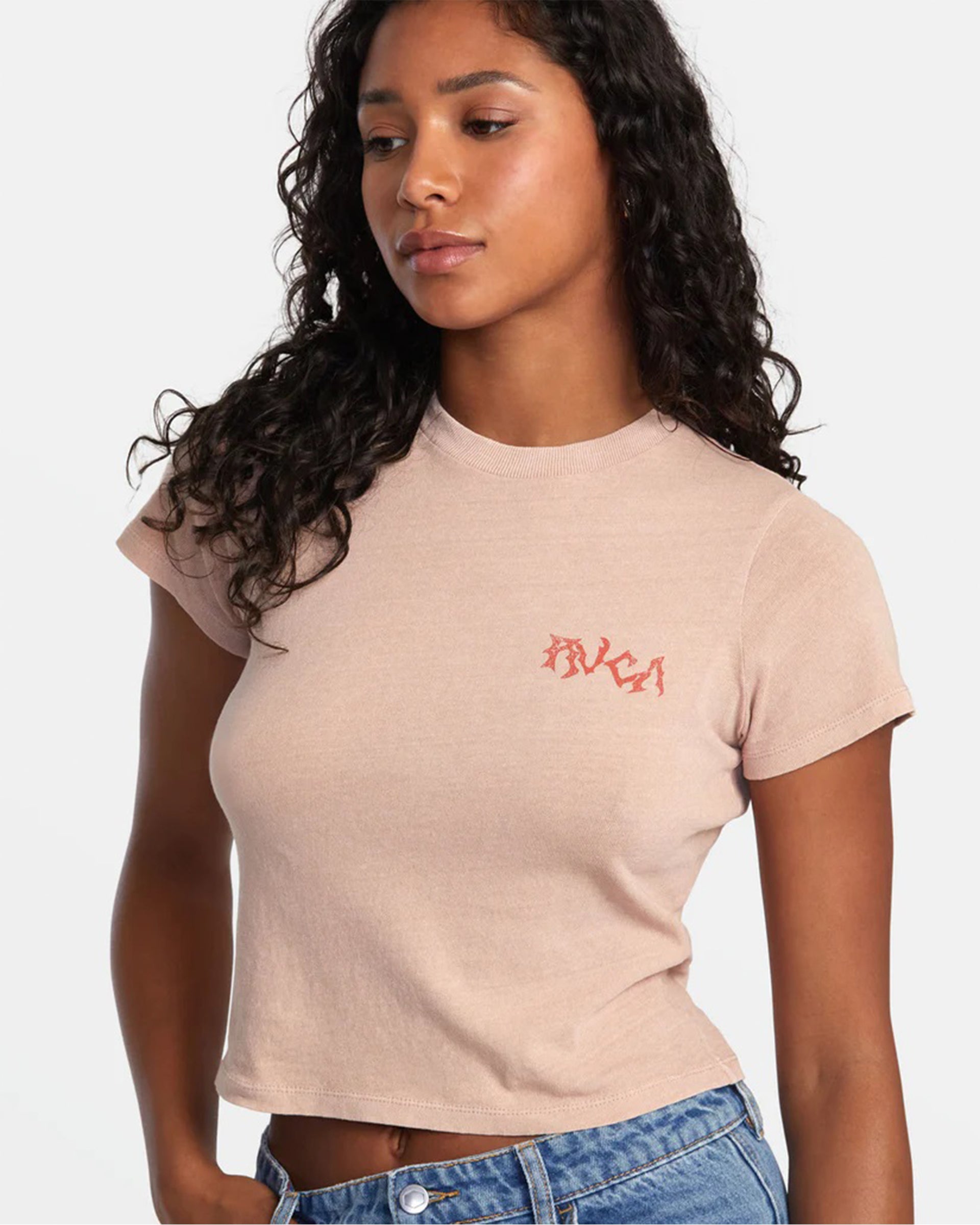 RVCA Women's 411 Short Sleeve T-Shirt