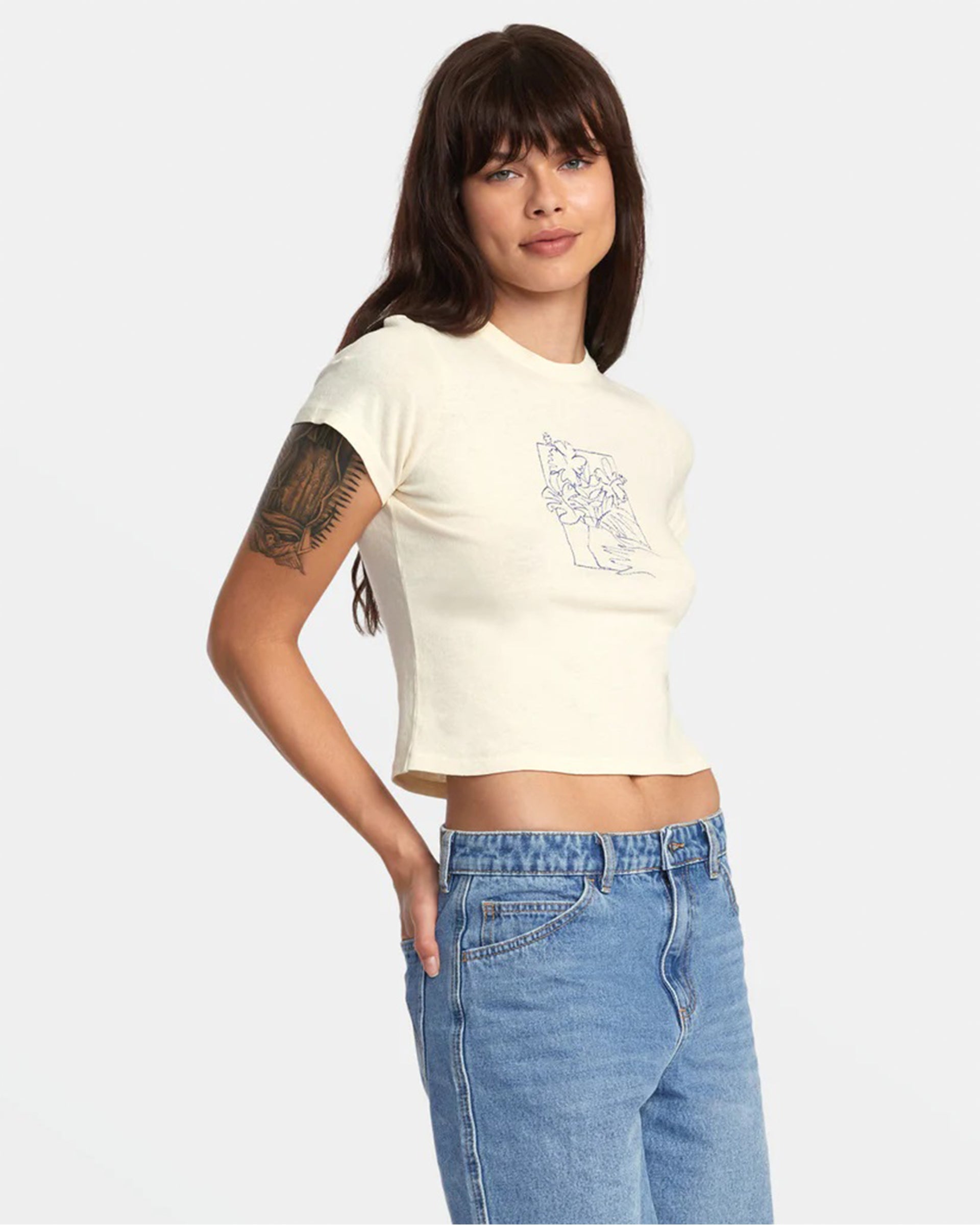 RVCA Women's 411 S/S T-Shirt