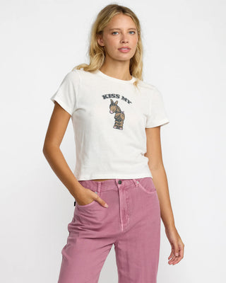 411 S/S T-Shirt - Vintage White