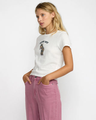 411 S/S T-Shirt - Vintage White