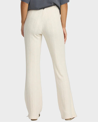 RVCA Women's Ava Elastic Waist Pants - Cloud