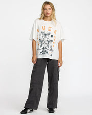 RVCA Women's Baggie Tee II - Vintage White