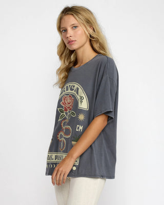RVCA Women's Baggie Tee II - Gravel