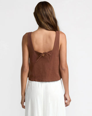 RVCA Women's Baker Top - Mocha