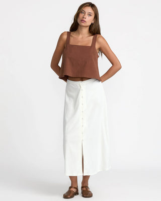 RVCA Women's Baker Top - Mocha