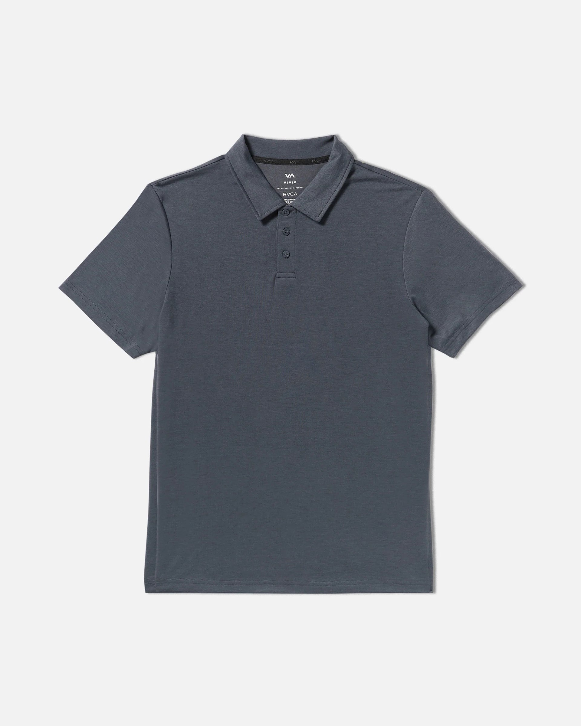 RVCA Balance Polo - Garage Blue