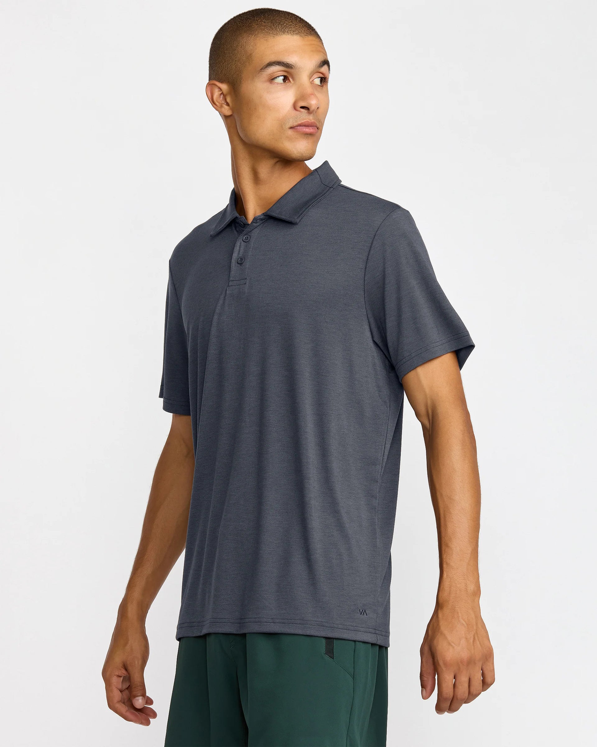 RVCA Balance Polo - Garage Blue