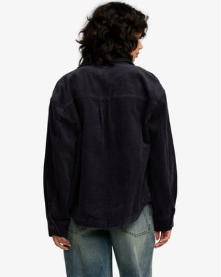 RVCA Women's Birdie Corduroy Jacket - Gravel