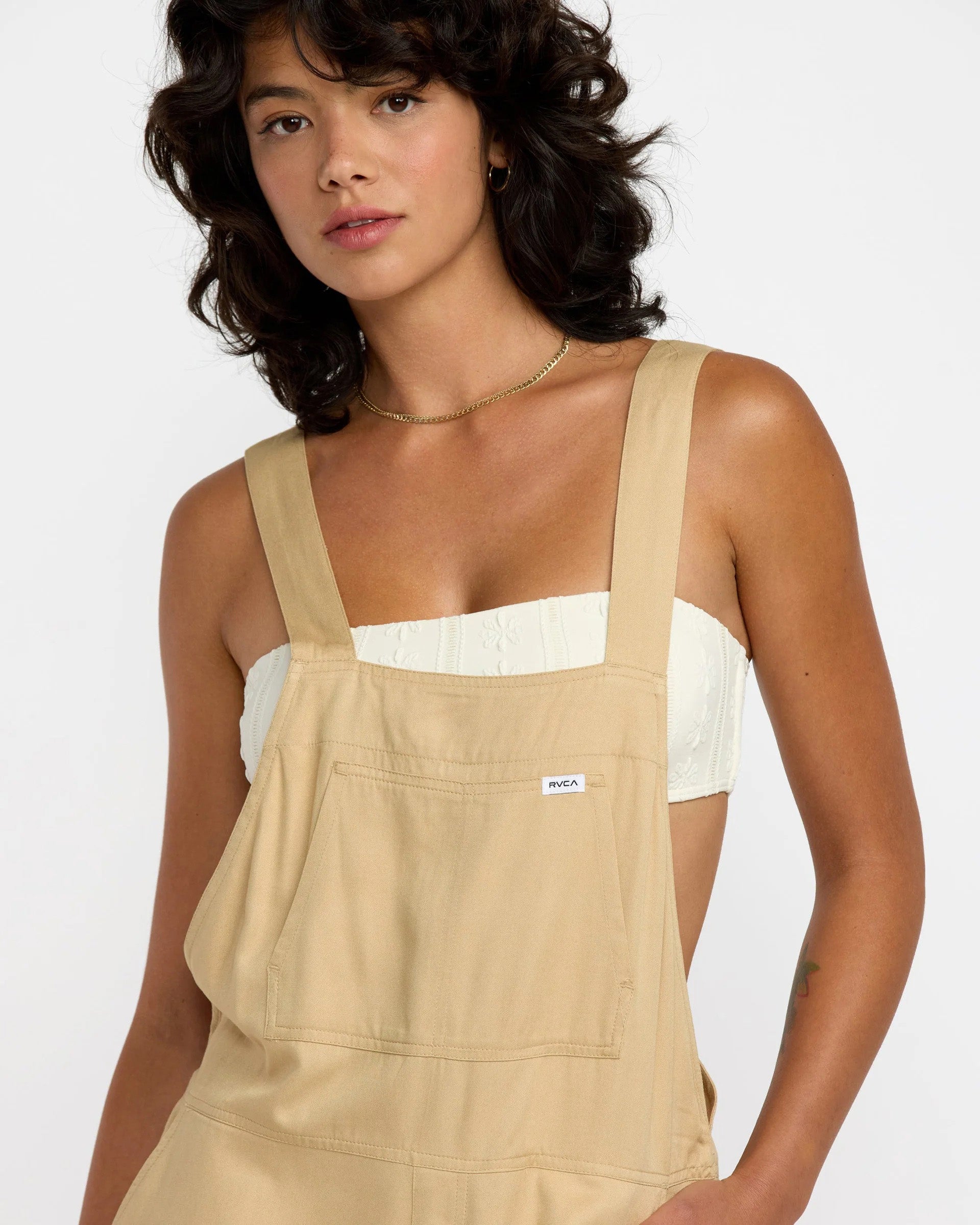RVCA Women's Cleared Coverup - Sanddune