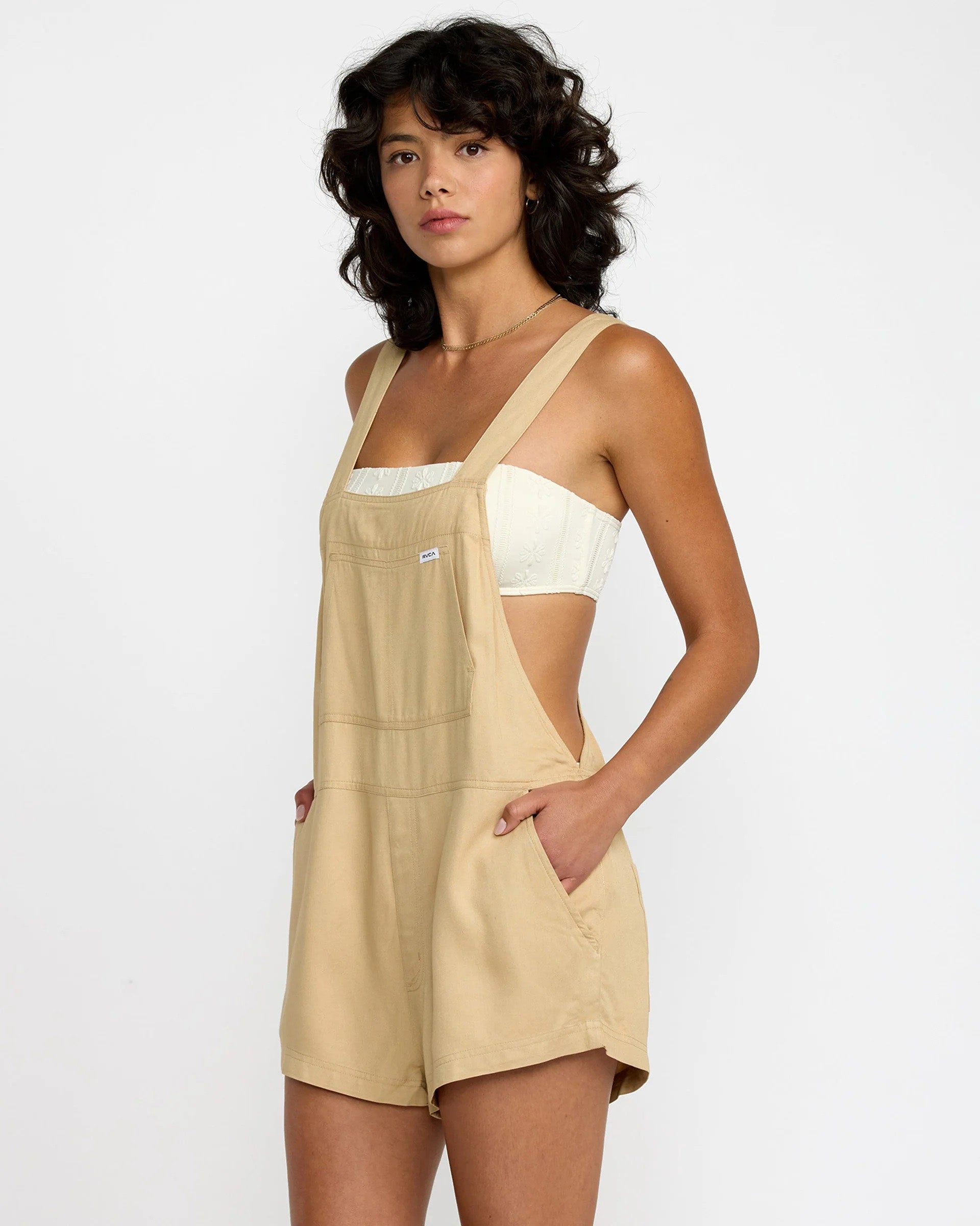 RVCA Women's Cleared Coverup - Sanddune