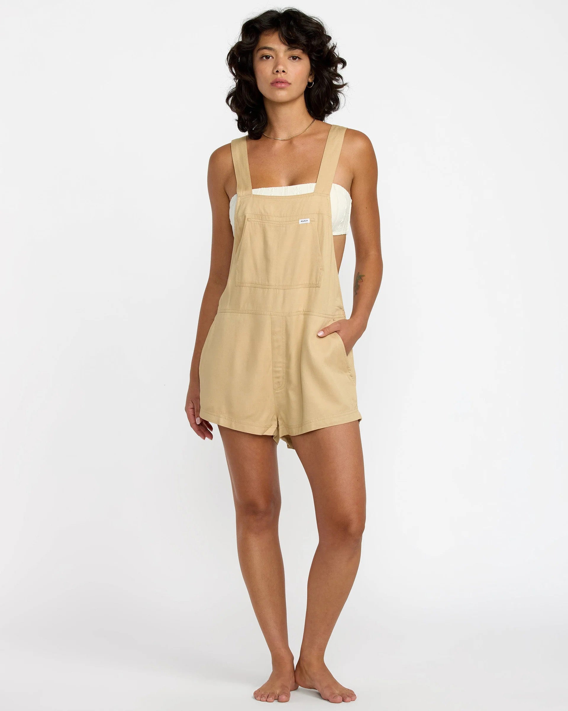 RVCA Women's Cleared Coverup - Sanddune