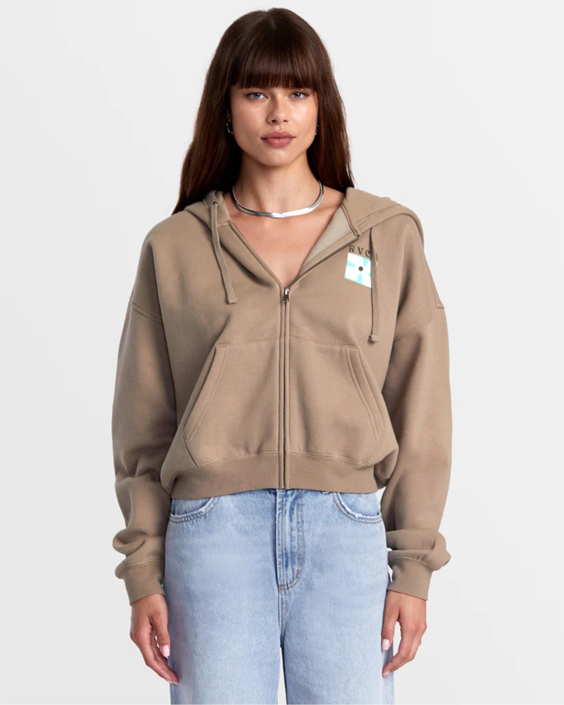 RVCA Women's Court Hoodie Sweatshirt