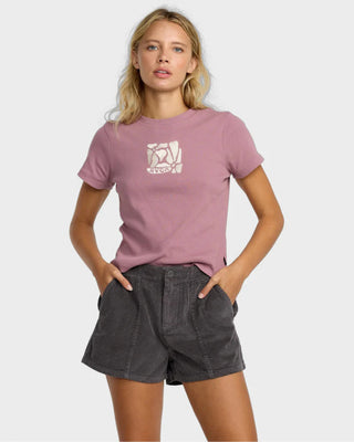 RVCA Women's Daylight Elastic Waist Corduroy Short - Gravel