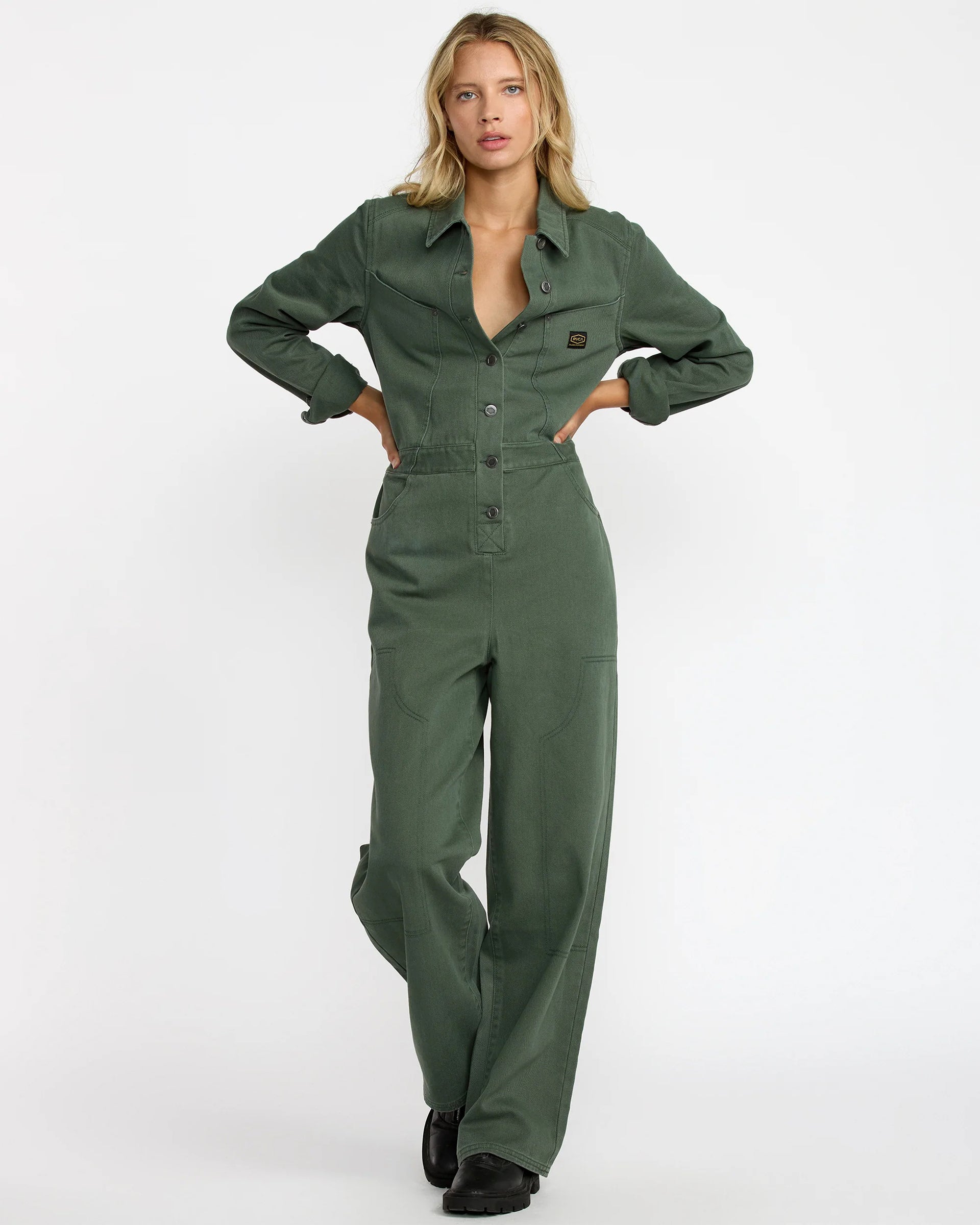Dayshift Boiler Suit - Fir Green – Jack's Surfboards