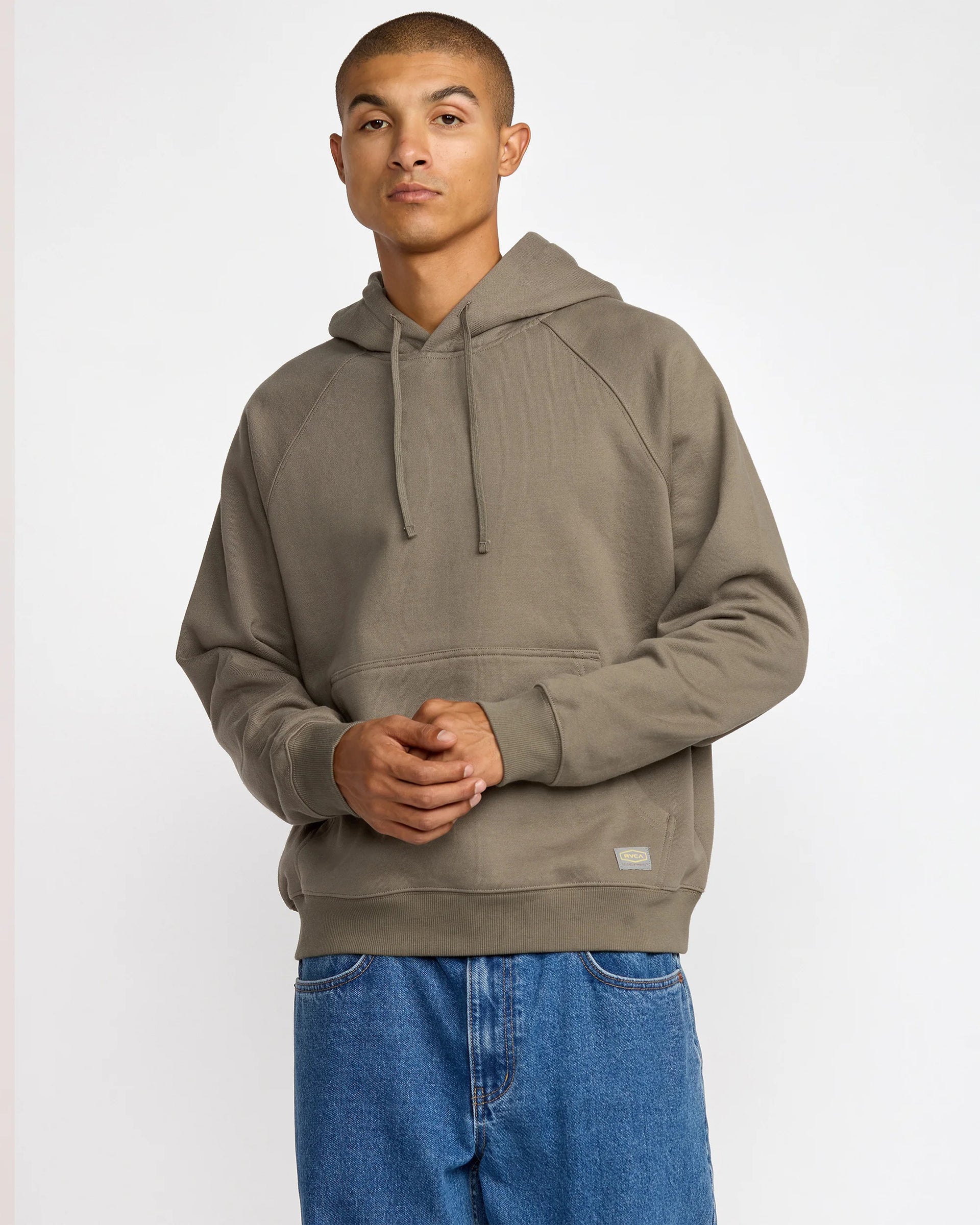 RVCA Dayshift Hoodie - Mushroom
