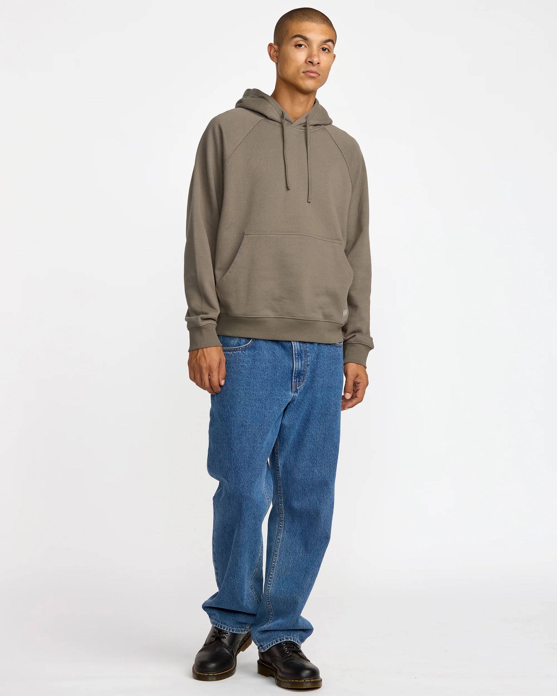 RVCA Dayshift Hoodie - Mushroom