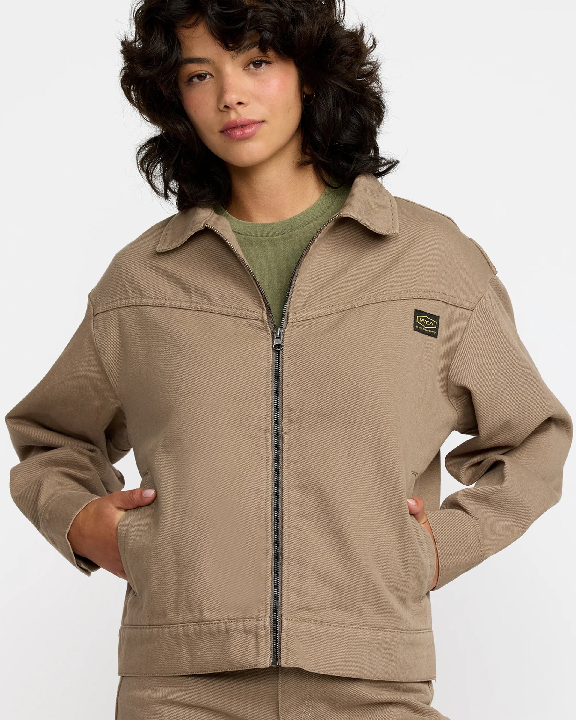 RVCA Women's Dayshift Jacket II - Desert Taupe