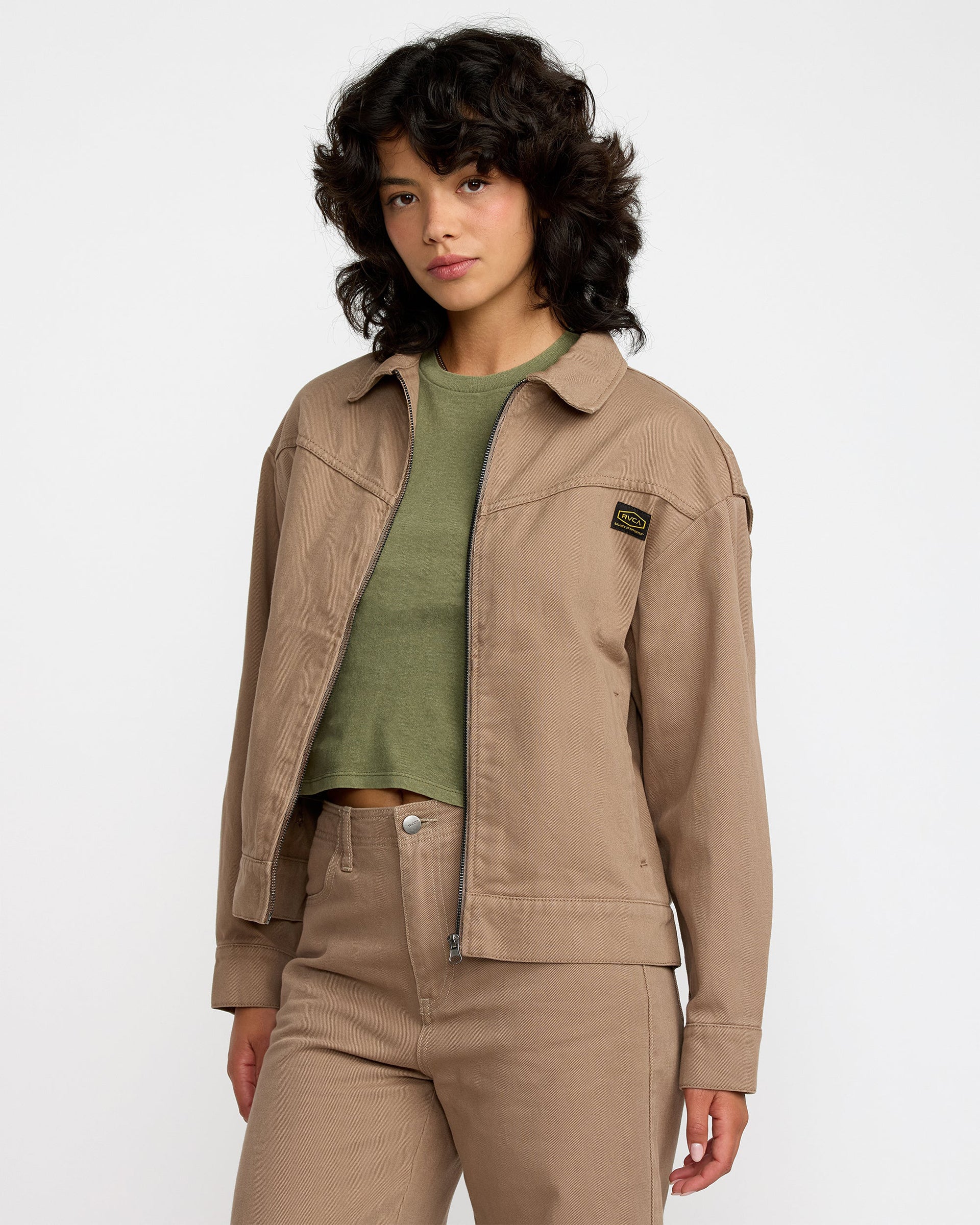 RVCA Women's Dayshift Jacket II - Desert Taupe