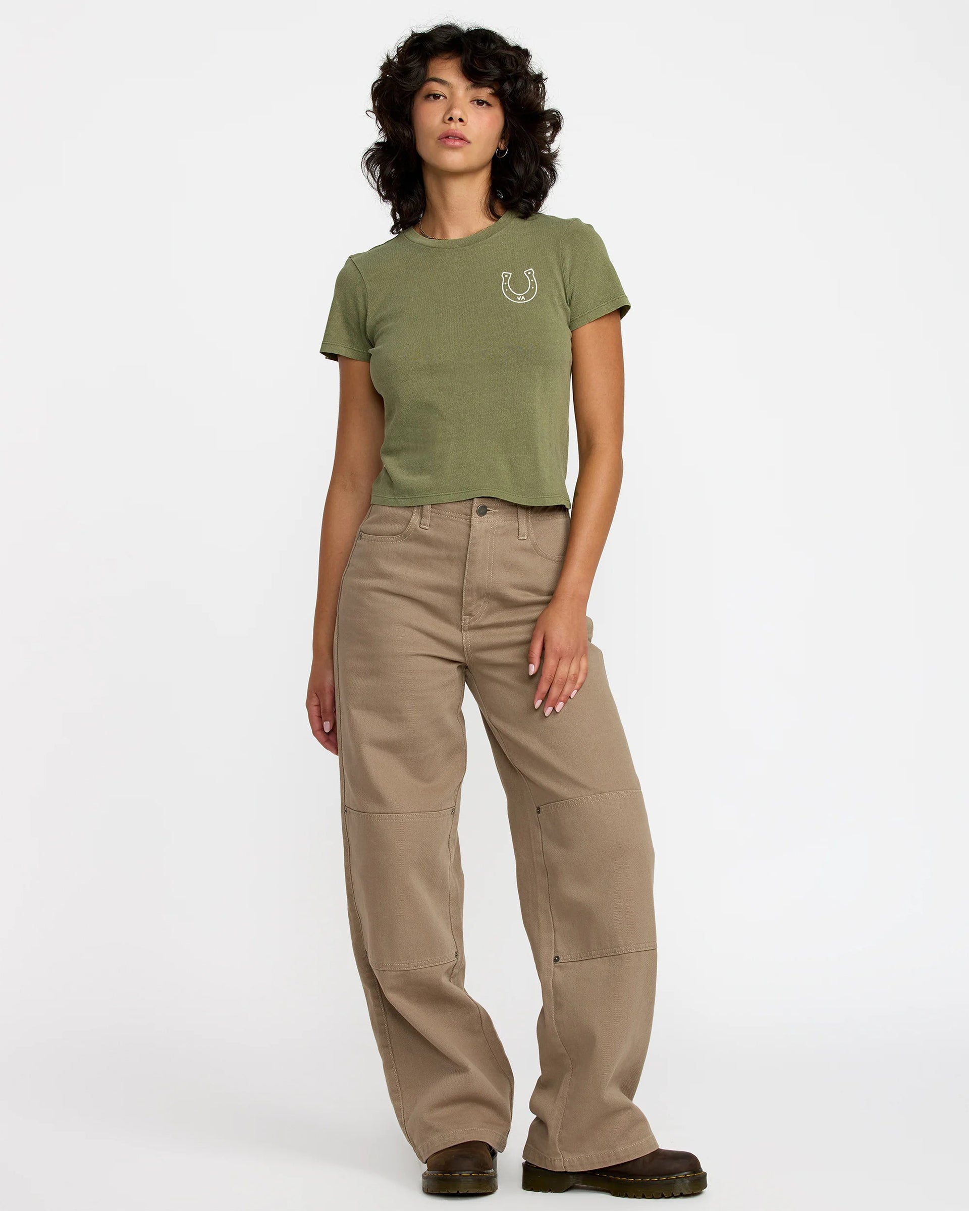 RVCA Women's Dayshift Pant - Desert Taupe