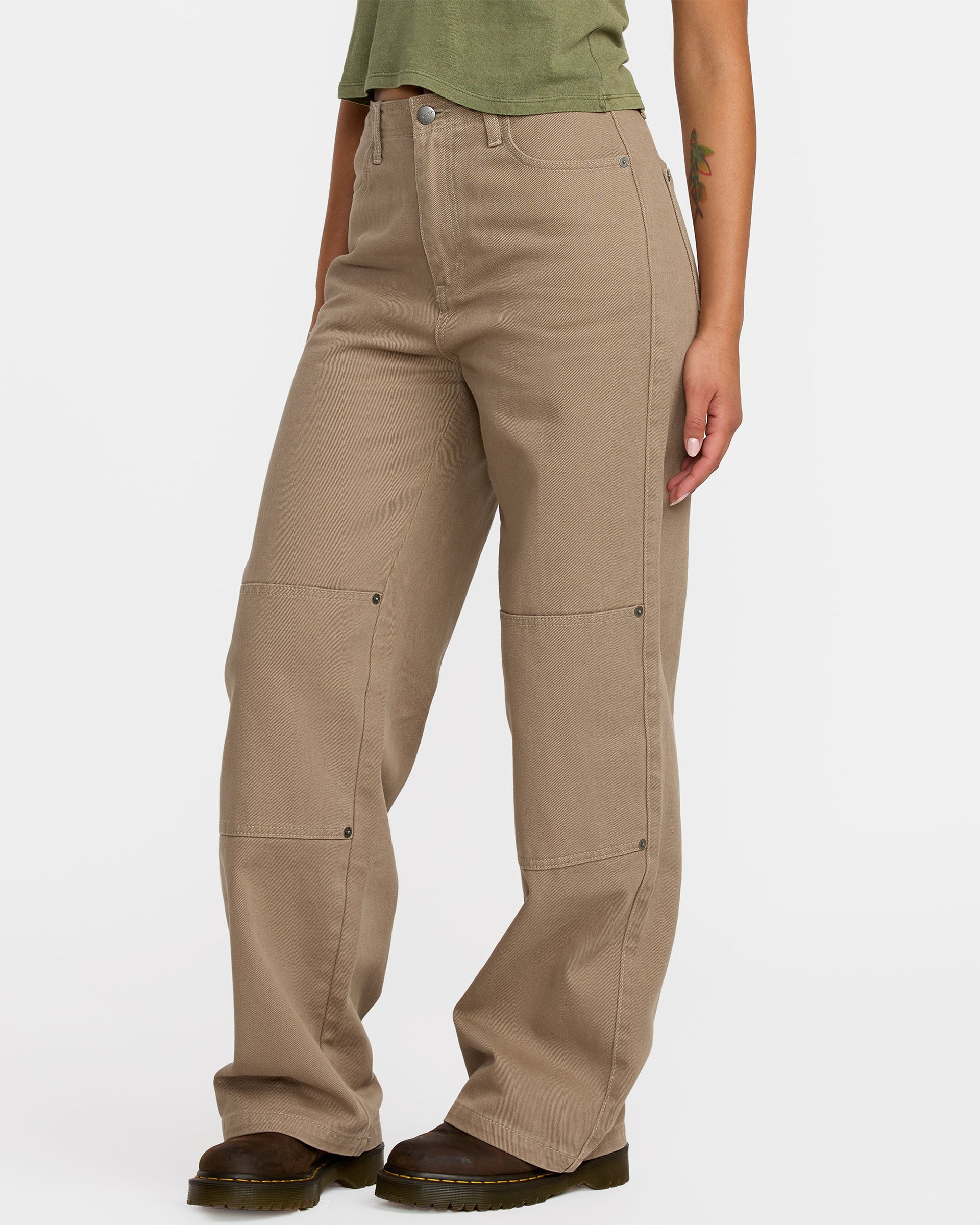 RVCA Women's Dayshift Pant - Desert Taupe