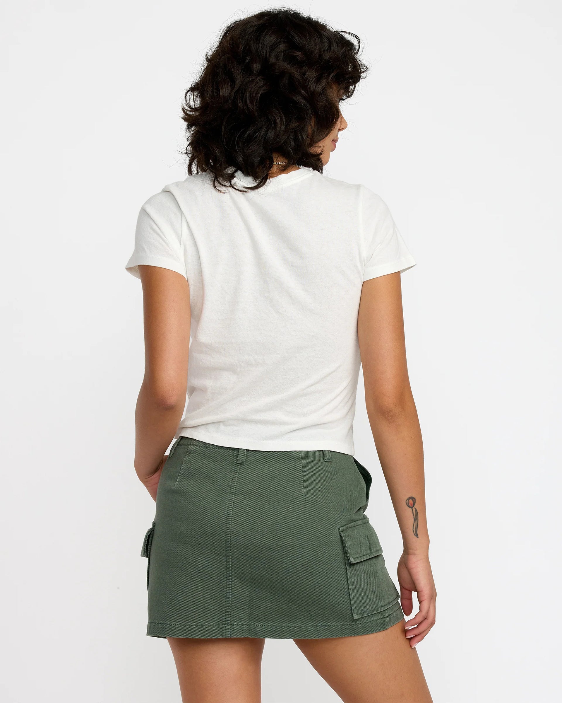 RVCA Women's Dayshift Skort - Fir Green
