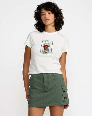 RVCA Women's Dayshift Skort - Fir Green