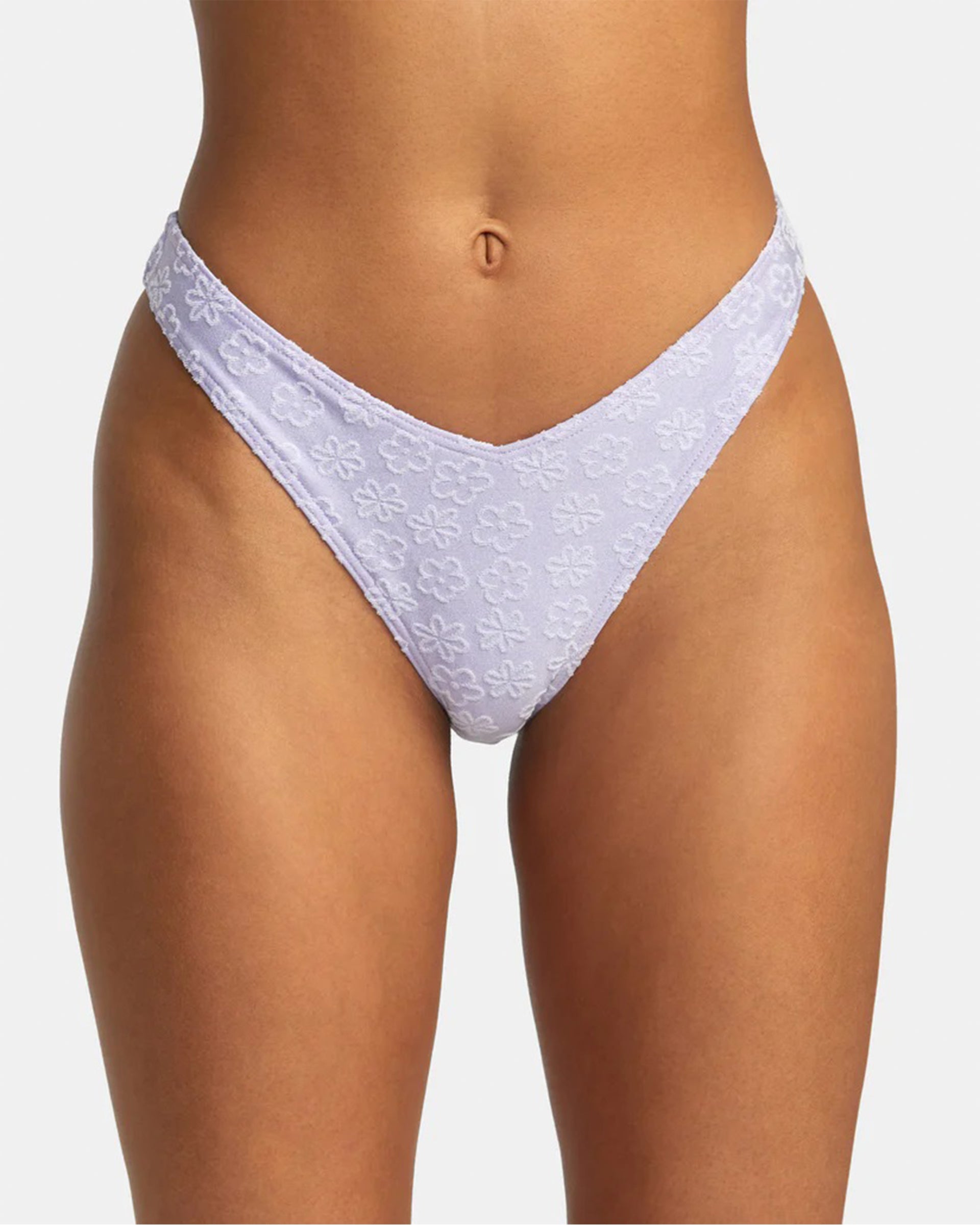 RVCA Women's Delia V Front Skimpy Bikini Bottoms