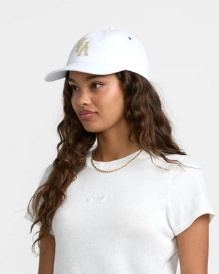 RVCA Women's Dugout Dad Hat - White