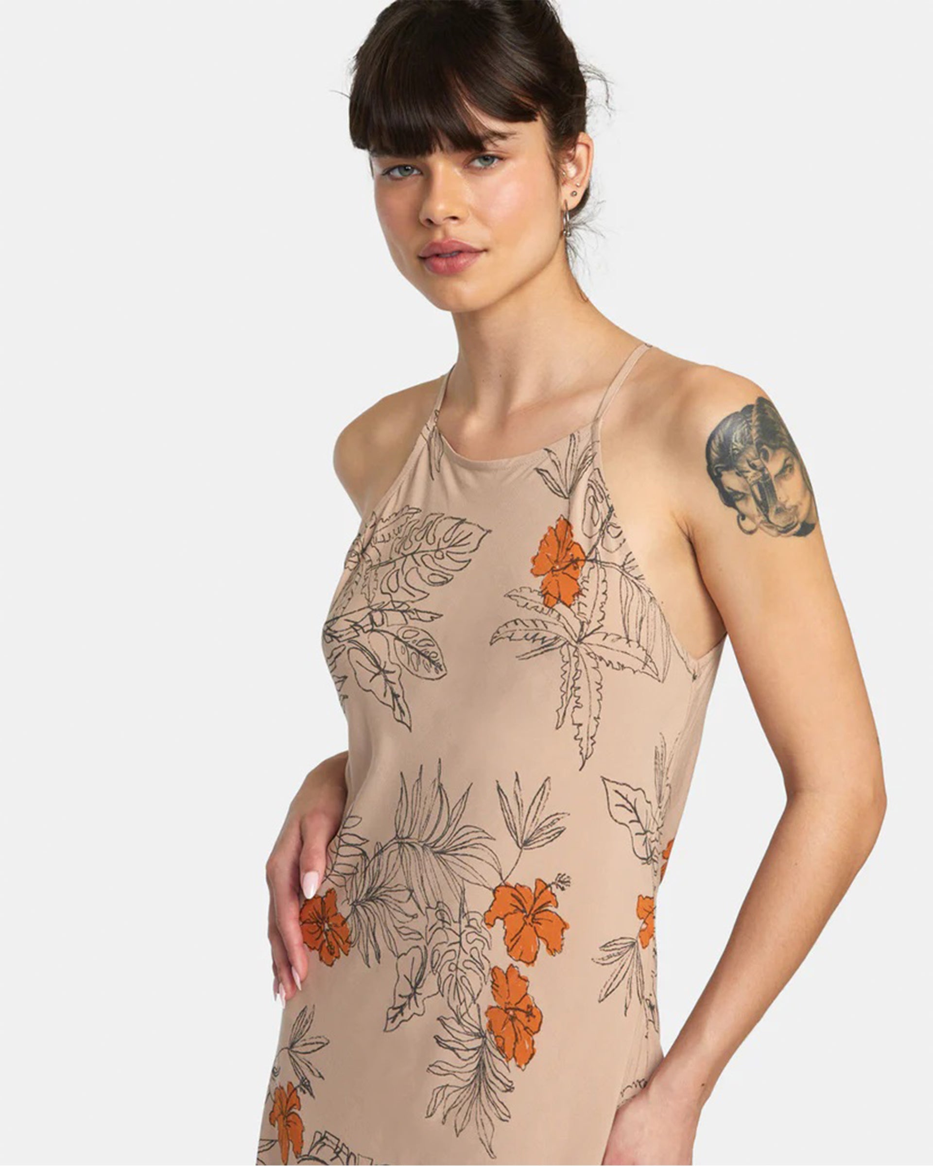 RVCA Women's Exile Midi Sun Dress