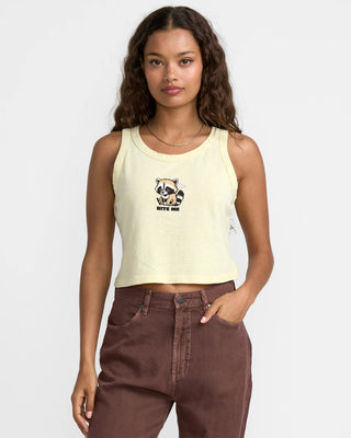 RVCA Women's Flow Tank Top - Sunrise