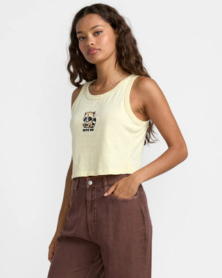 RVCA Women's Flow Tank Top - Sunrise