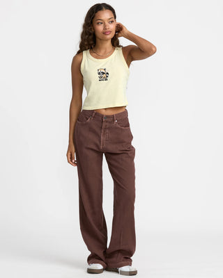 RVCA Women's Flow Tank Top - Sunrise