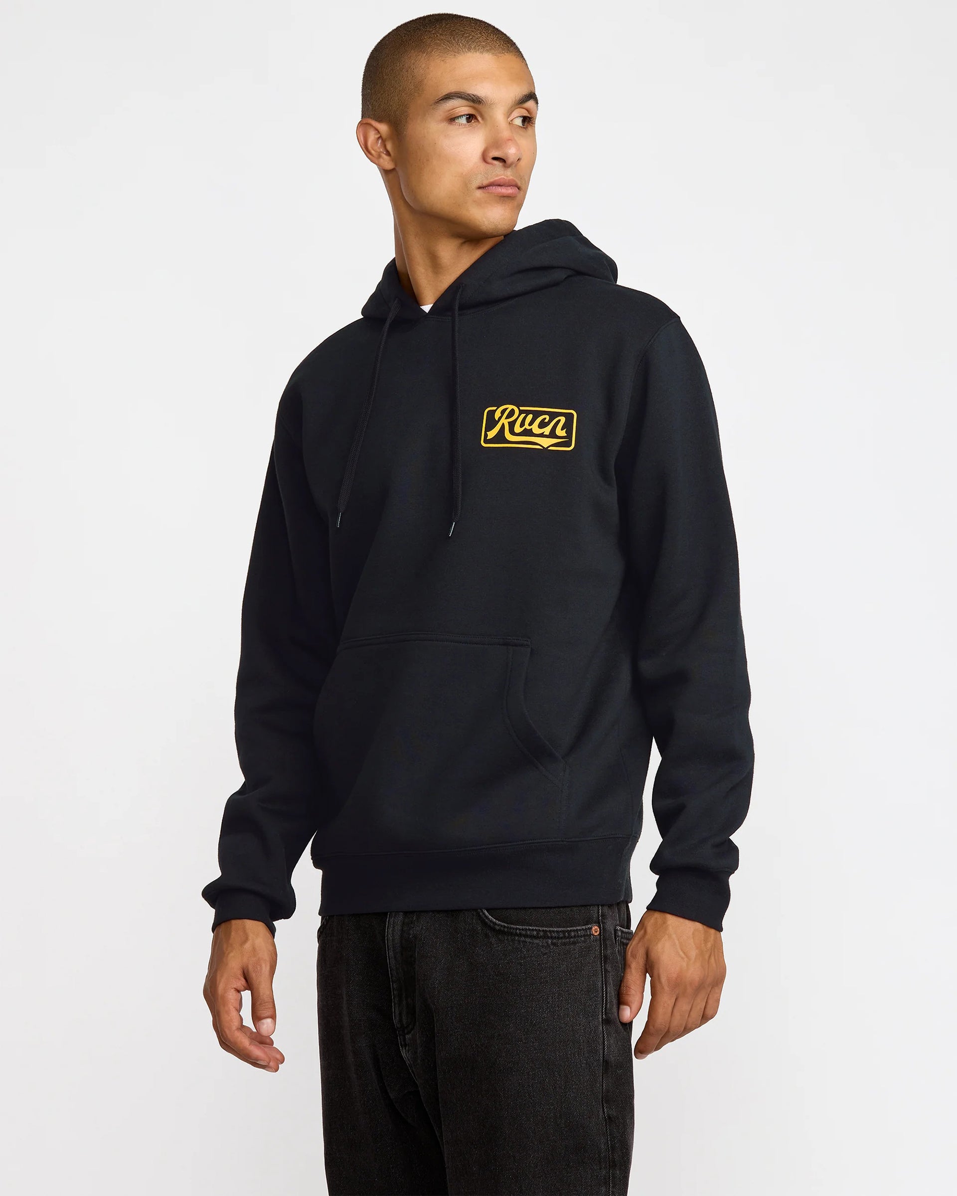 RVCA Frame Up Pullover Hoodie - Black