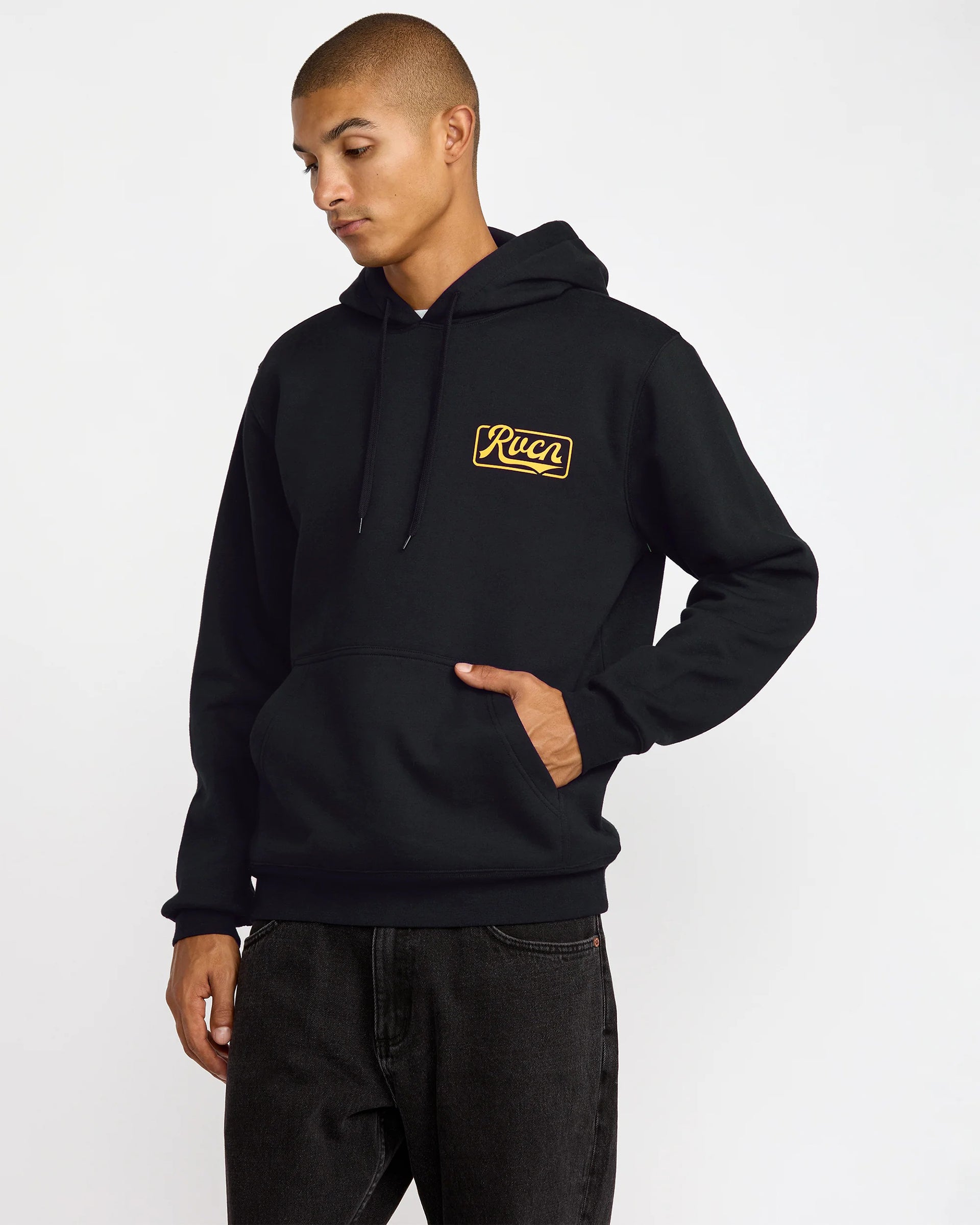 RVCA Frame Up Pullover Hoodie - Black