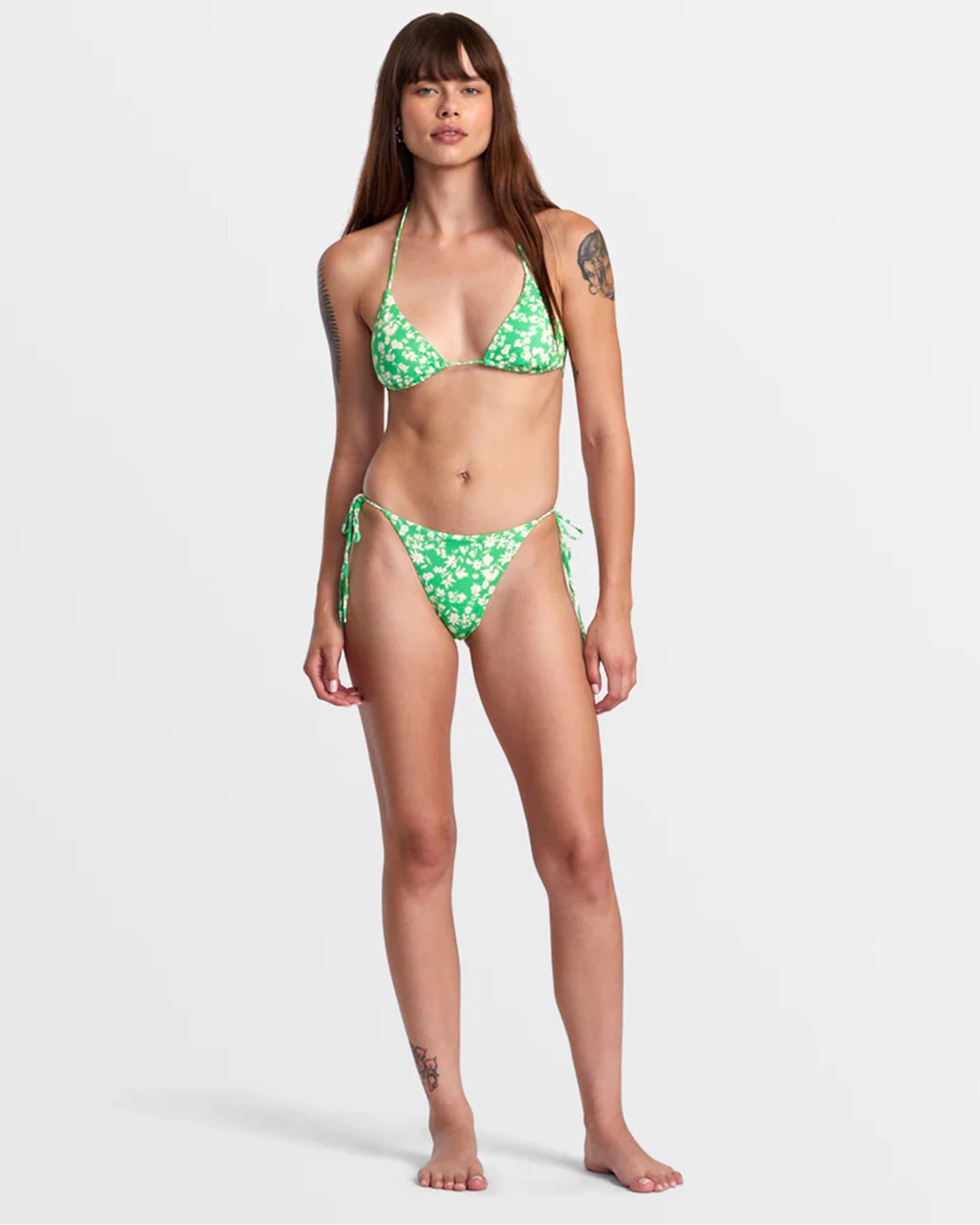 Garden Party Tie Side Skimpy Bikini Bottoms