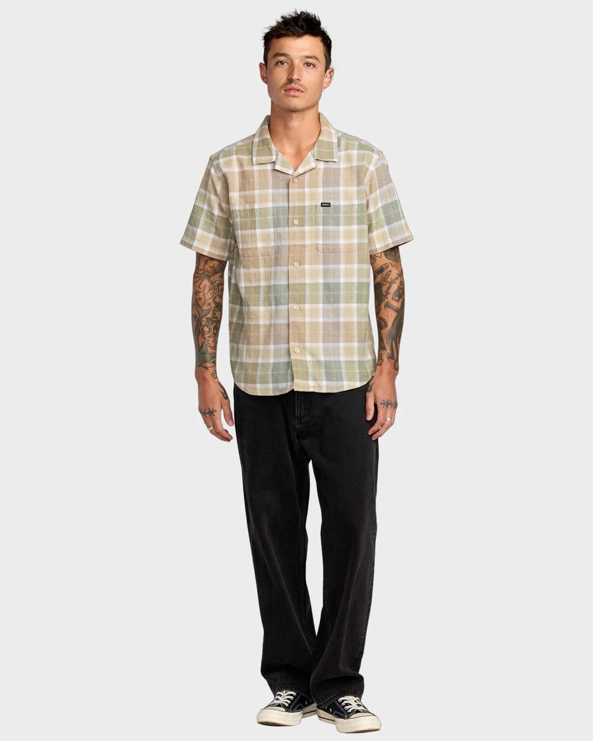 RVCA Gazzy Short Sleeve Shirt - Multi