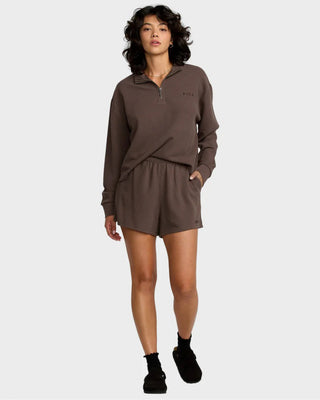 RVCA Women's Glory Waffle Elastic Waist Shorts