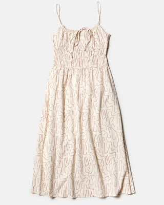 RVCA Women's Maia Midi Dress - Cloud