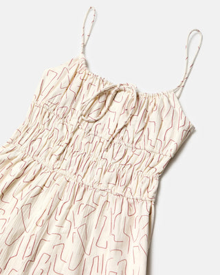 RVCA Women's Maia Midi Dress - Cloud