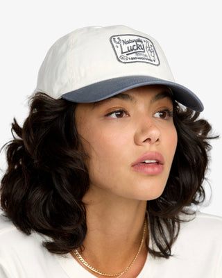 RVCA Women's Naturally Lucky Dad Hat - Stone Blue