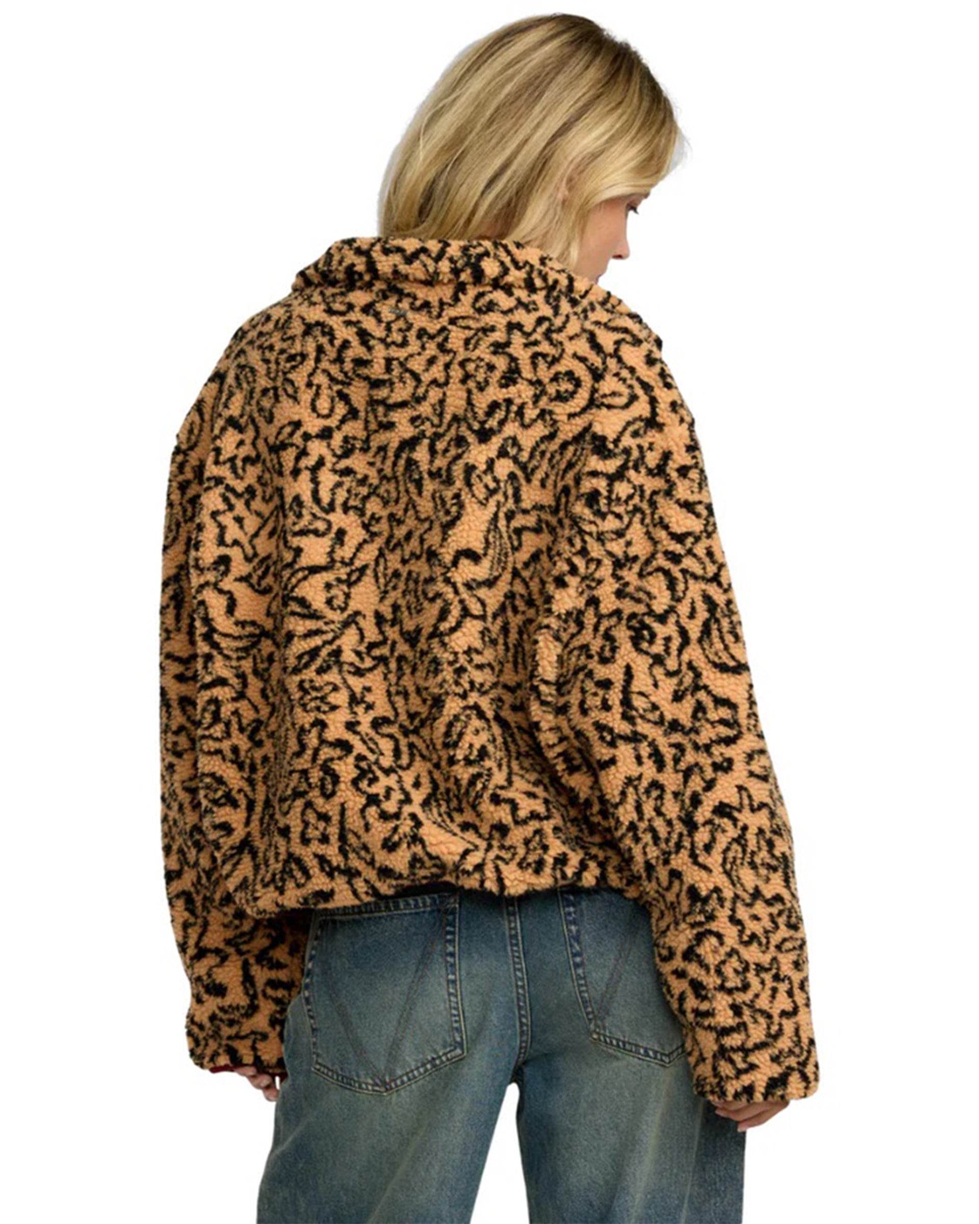 Oh Hush Sherpa Jacket - Ochre – Jack's Surfboards