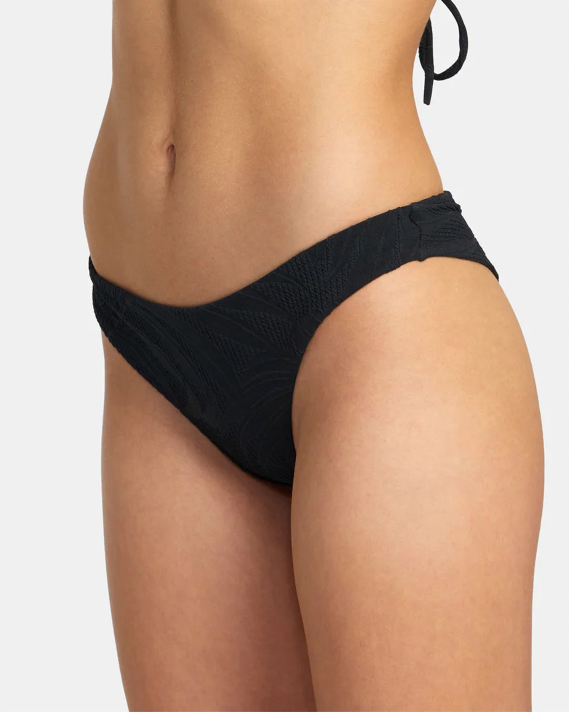 RVCA Women's Palm Grooves Cheeky Bikini Bottoms