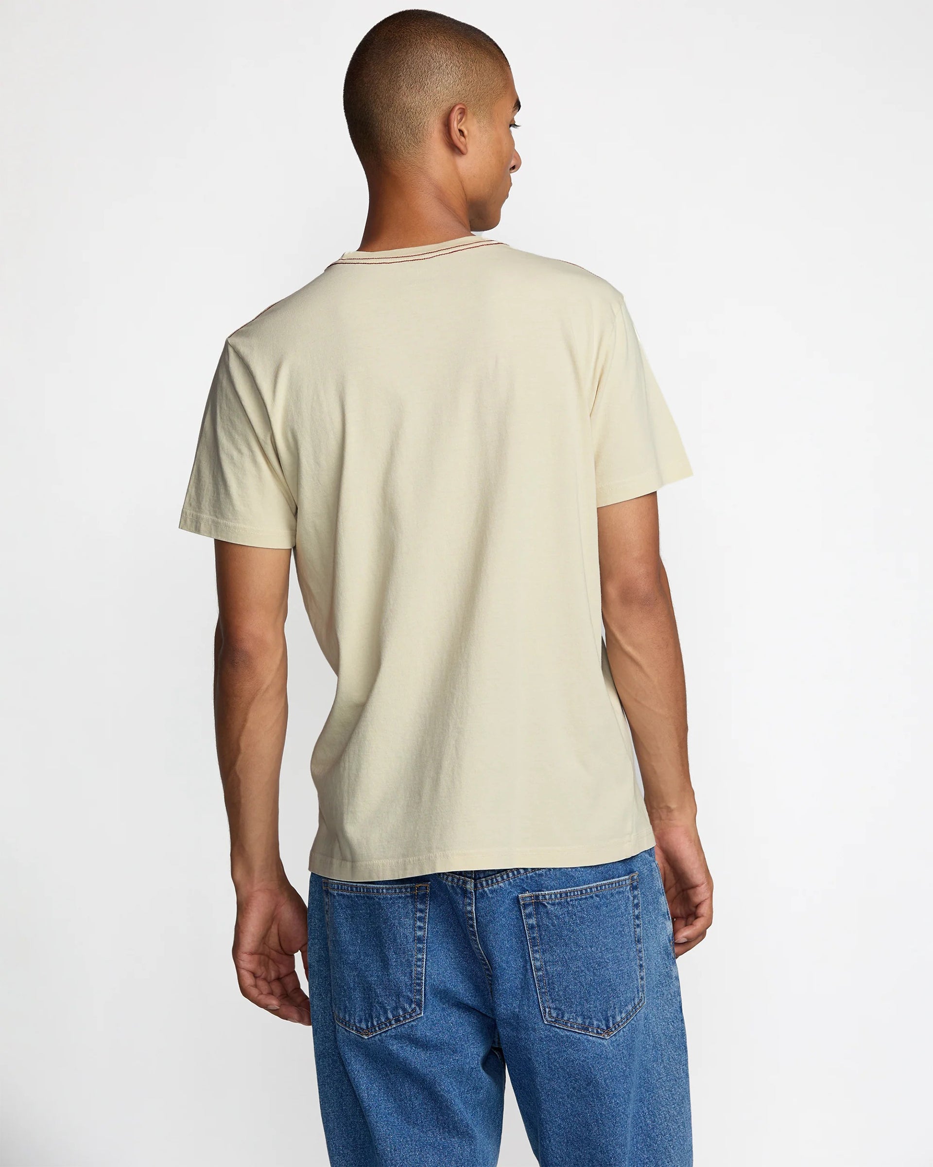 RVCA PTC 2 Pigments Short Sleeve T-Shirt - Ceramic