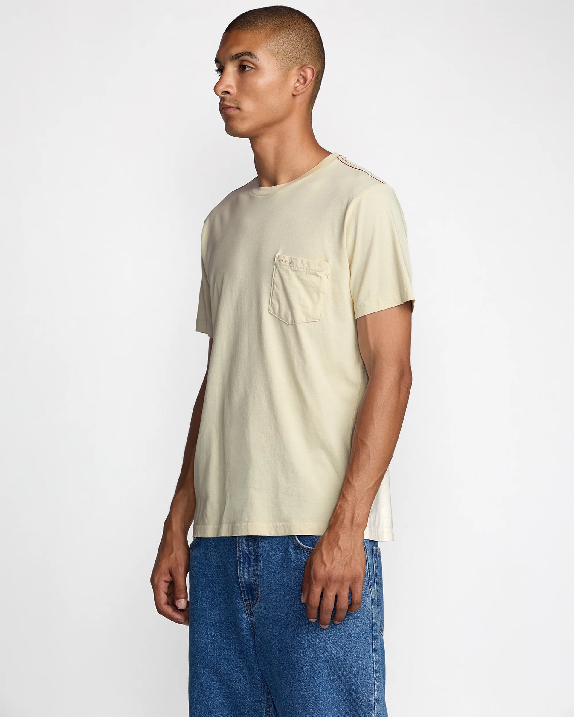 RVCA PTC 2 Pigments Short Sleeve T-Shirt - Ceramic