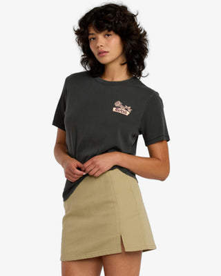 RVCA Women's Reform Mini Skirt - Olive Grey
