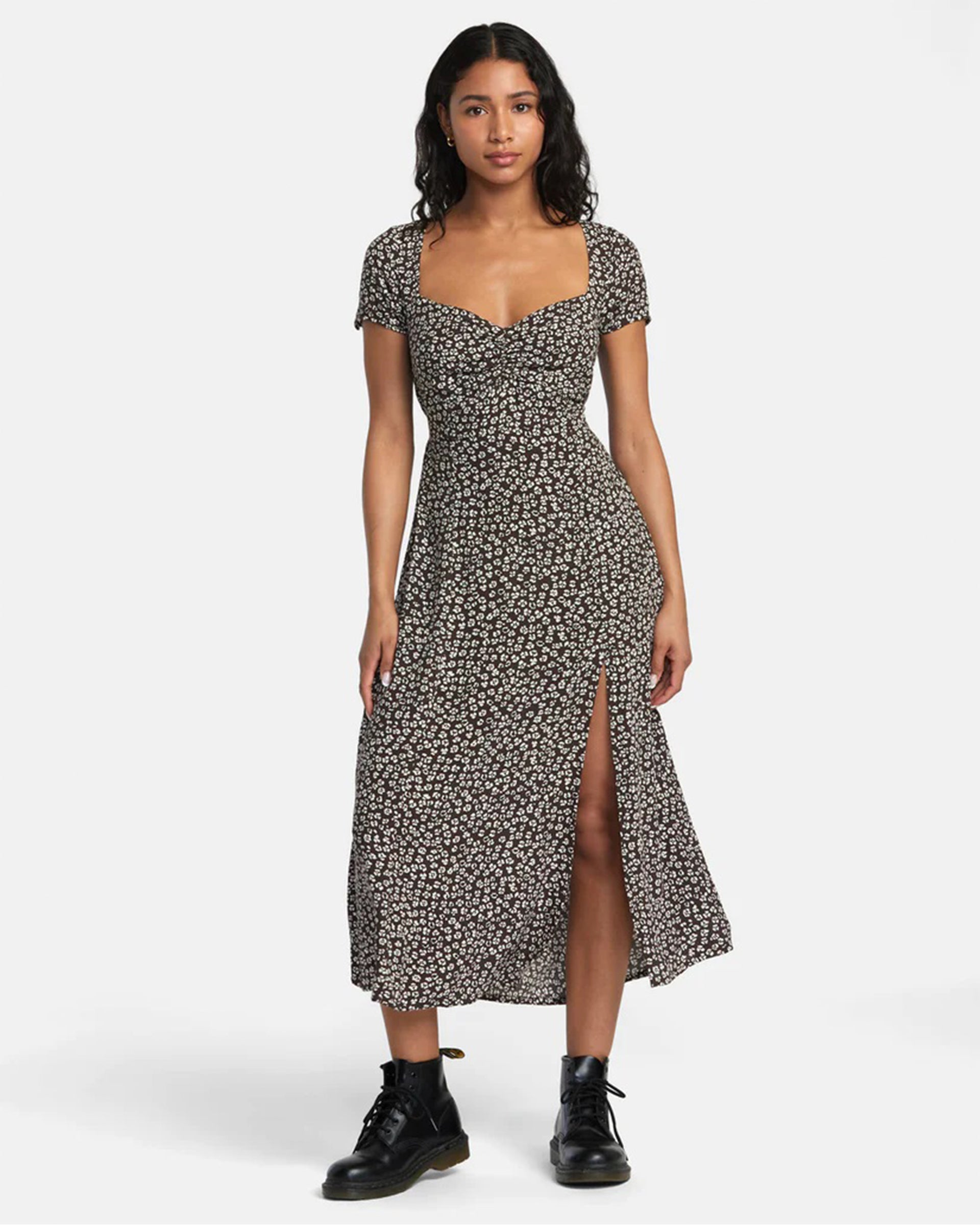 RVCA Women's Secrets Midi Dress