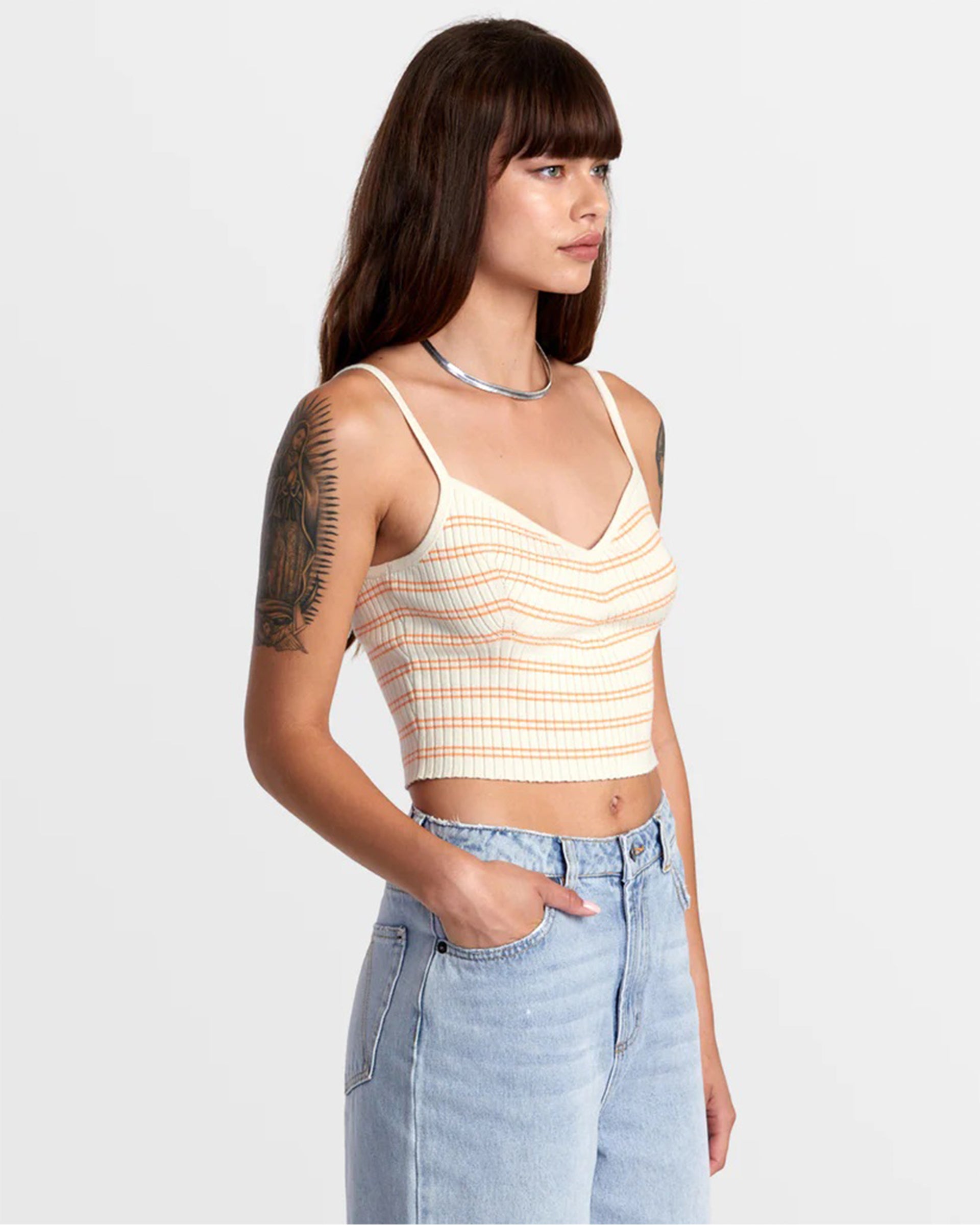 Silhouette Knitted Tank