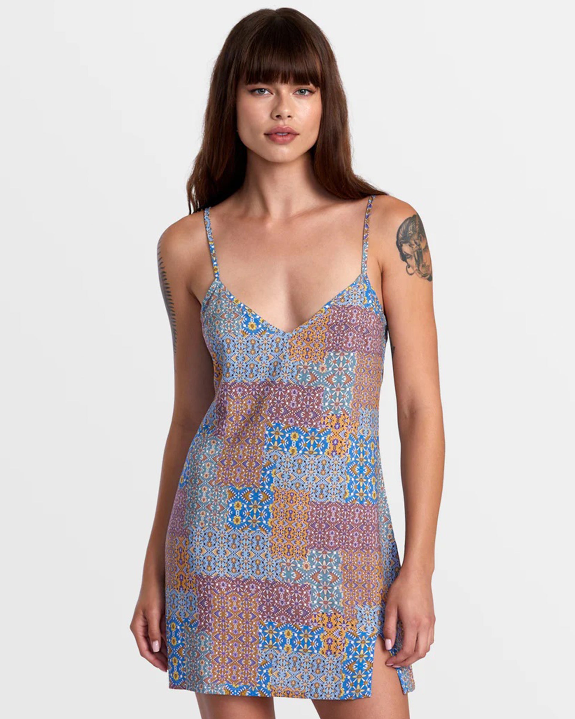 RVCA Women's Slip Up Mini Dress